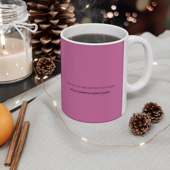 Ceramic Mug Lavender 11oz