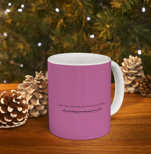 Ceramic Mug Lavender 11oz
