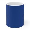blue mug_2 Ceramic Mug 11oz Blue