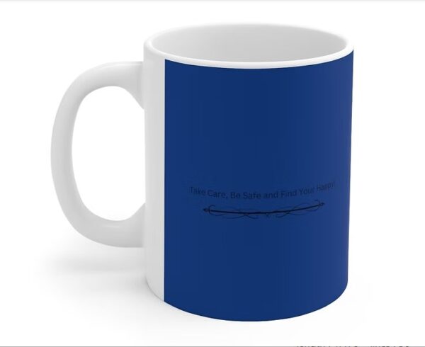 blue mug_3 Ceramic Mug 11oz Blue