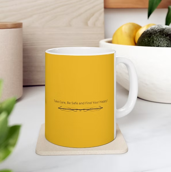 Ceramic Mug Orange 11oz